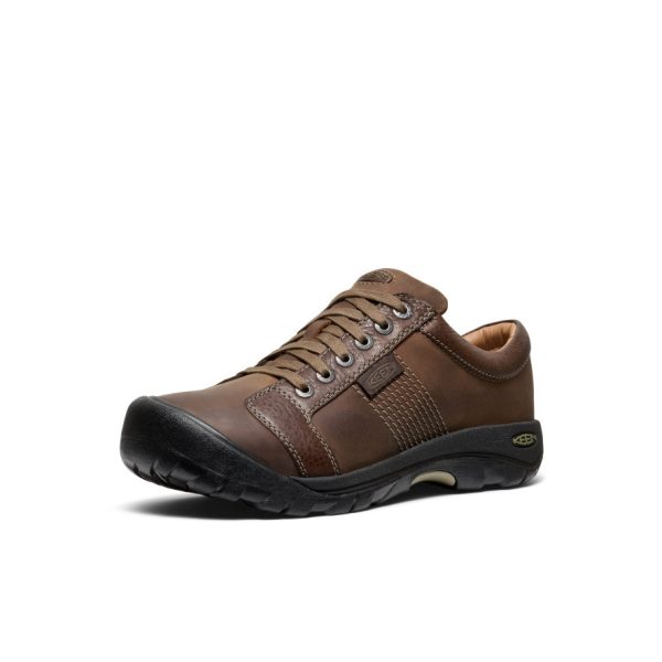 Men's Austin Shoe Wide  |  Chocolate Brown - Image 2