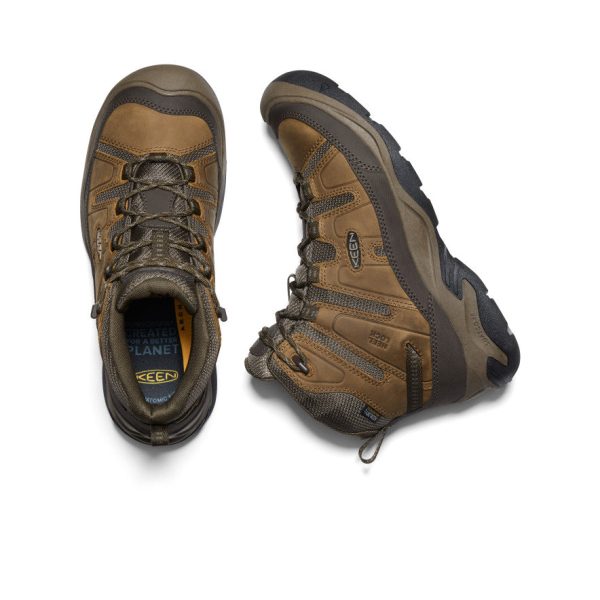 Men's Circadia Waterproof Boot  |  Bison/Brindle - Image 4