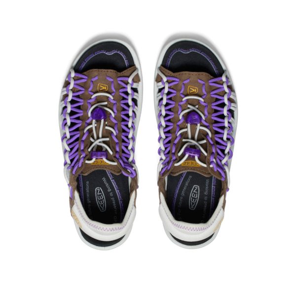 Women's UNEEK II Open Toe x emmi  |  Dark Earth/Tillandsia Purple - Image 4