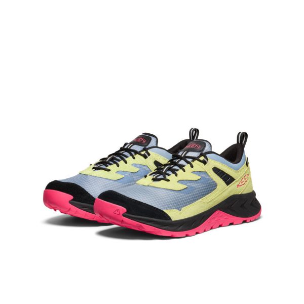Men's Hightrail EXP Waterproof  |  Faded Denim/Rouge Red - Image 2