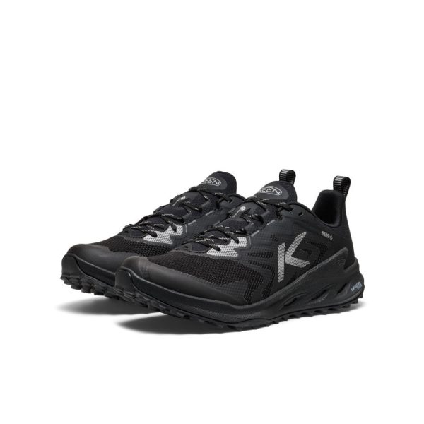 Men's Zionic NXT Waterproof Hiking Shoe  |  Triple Black - Image 2