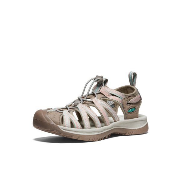 Women's Whisper  |  Taupe/Coral - Image 3