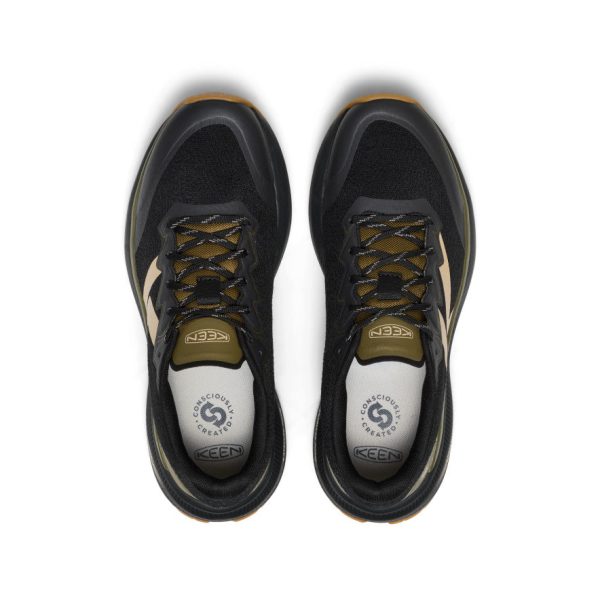 Men's WK500 Walking Shoe  |  Black/Dark Olive - Image 4