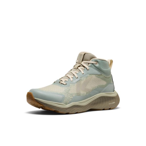 Women's Leiki Waterproof Hiking Boot  |  Iceberg Green/Birch - Image 3