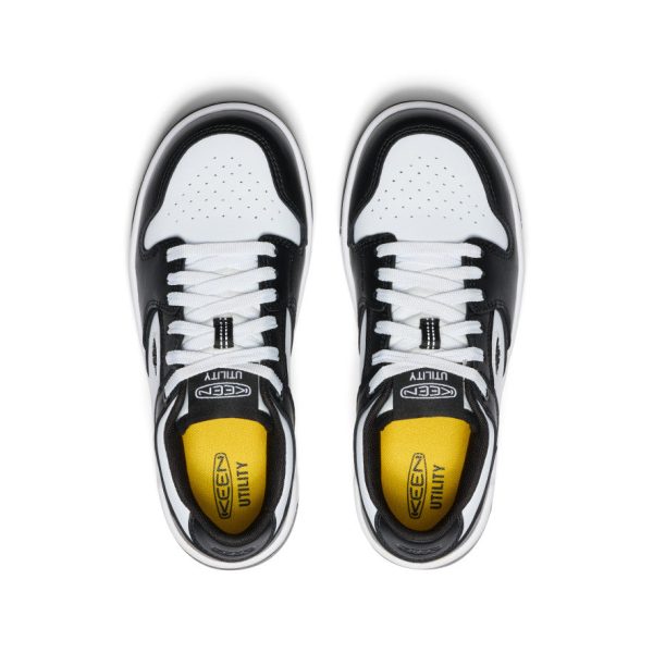 Women's Overton Work Shoe (Carbon Toe)  |  Star White/Black - Image 5