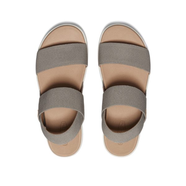 Women's Elle Backstrap Sandal Wide  |  Brindle/Birch - Image 4