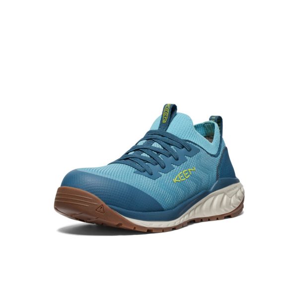 Women's Arvada Shift Work Sneaker (Carbon Toe)  |  Reef Waters/Legion Blue - Image 3