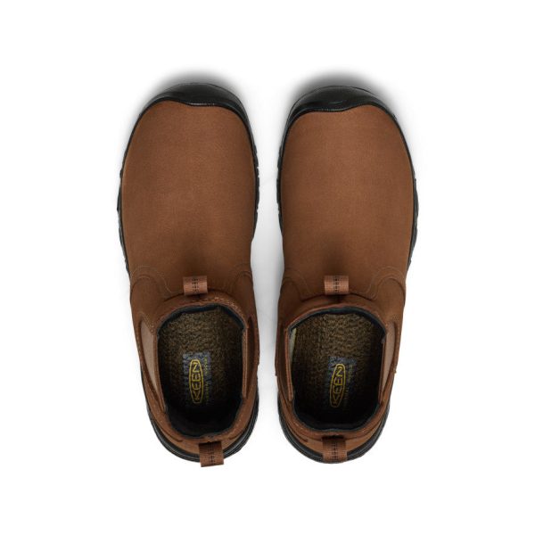 Women's Greta II Waterproof Chelsea  |  Bison/Black - Image 4