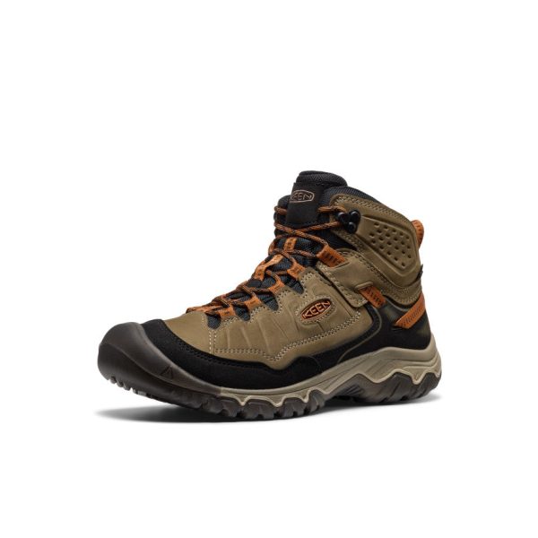 Men's Targhee IV Waterproof Hiking Boot  |  Sea Turtle/Roasted Pecan - Image 3