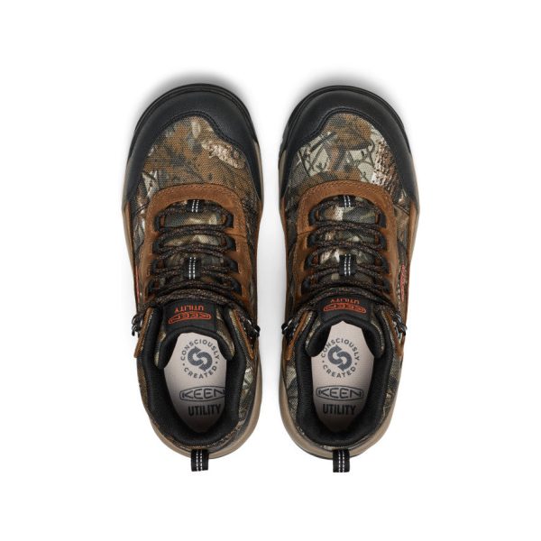 Men's Skokie Waterproof Work Boot (Soft Toe)  |  Camo/Black - Image 4