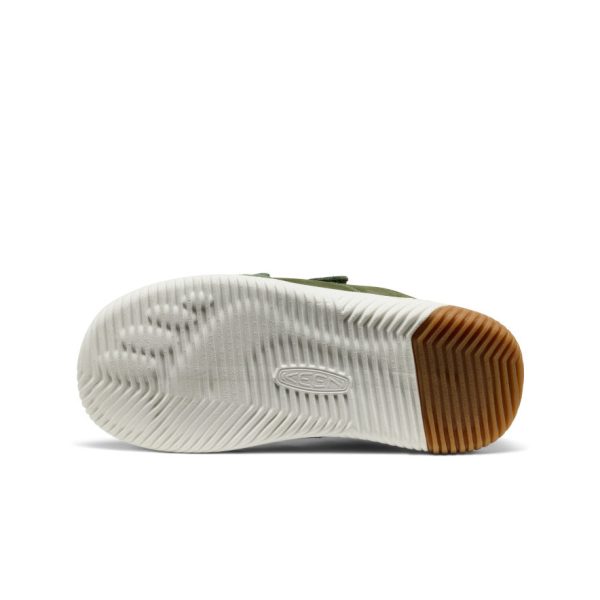 Big Kids' KNX T-Toe Sneaker  |  Bronze Green/Star White - Image 6