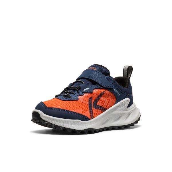 Little Kids' Zionic Waterproof Shoe  |  Naval Academy/Scarlet Ibis - Image 3