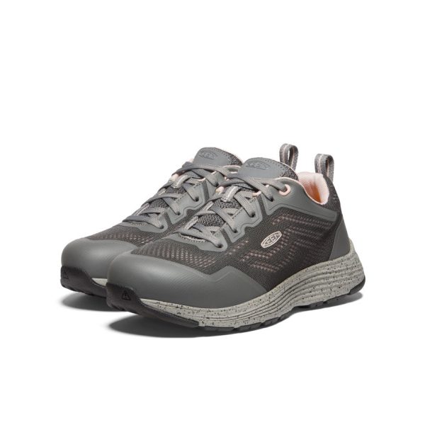 Women's Sparta 2 (Aluminum Toe)  |  Steel Grey/Peach Whip - Image 2
