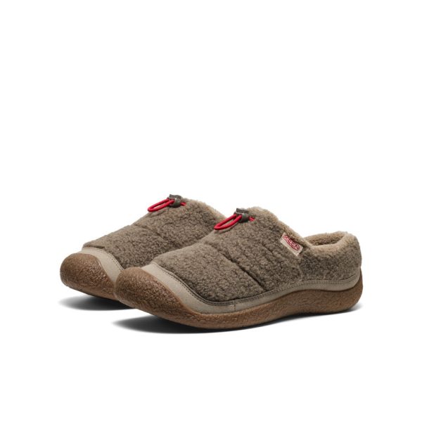 Women's Howser III Slide  |  Brindle/Brindle Sherpa Fleece - Image 2