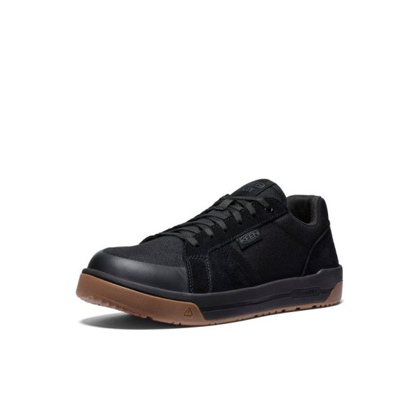 Men's Kenton Work Shoe (Carbon Toe)  |  Black/Gum - Image 3