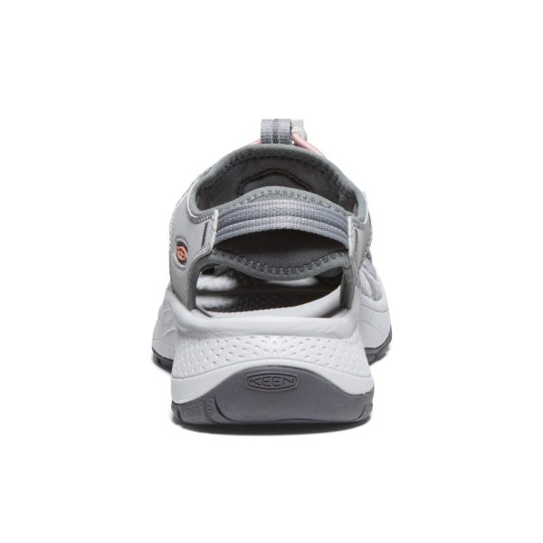 Women's Astoria West Sandal  |  Grey/Coral - Image 5