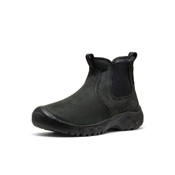 Women's Greta II Waterproof Chelsea  |  Black/Black - Image 3