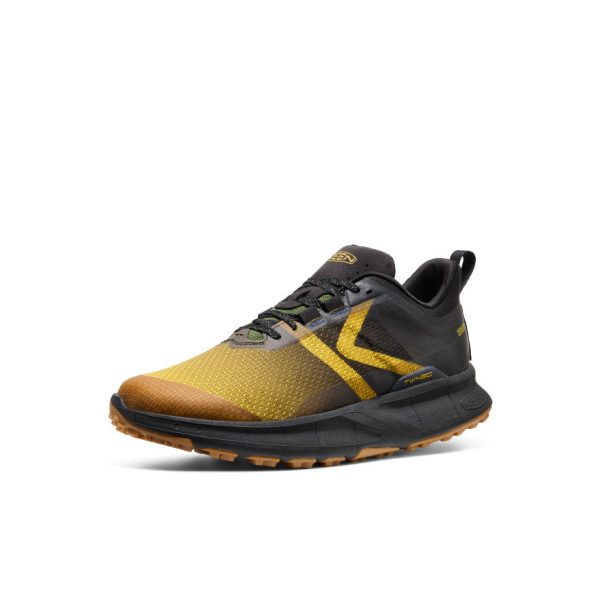 Men's 450 Dirt Waterproof Hiking Shoe  |  Lemon Curry/Black - Image 3