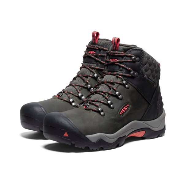 Women's Revel III Waterproof Winter Boot  |  Black/Rose - Image 2