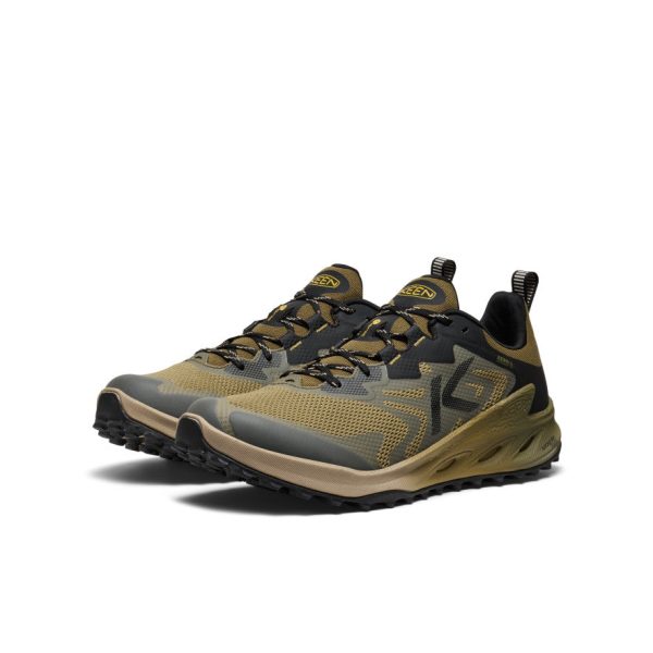 Men's Zionic NXT Waterproof Hiking Shoe  |  Martini Olive/Lemon Curry - Image 2