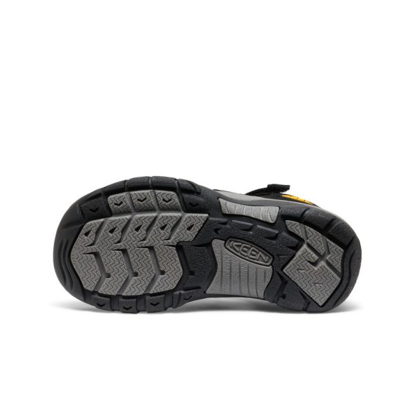 Big Kids' Newport H2  |  Black/Keen Yellow - Image 6