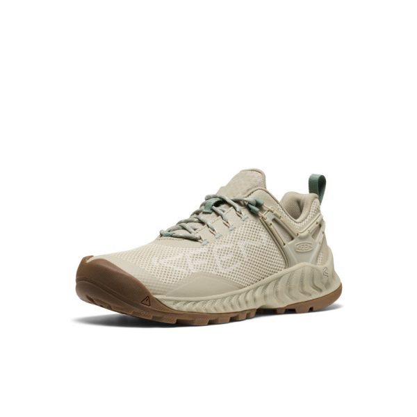 Women's NXIS EVO Waterproof Shoe  |  Abbey Stone/Iceberg Green - Image 3