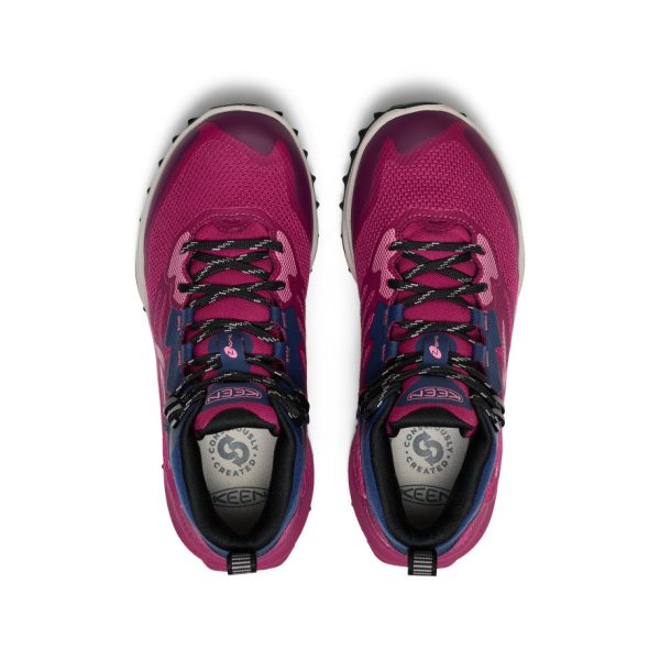 Women's Zionic NXT Waterproof Hiking Boot  |  Beaujolais/Pink Lemonade - Image 4