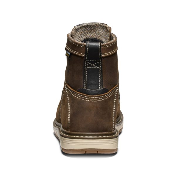 Women's San Jose 6 Waterproof Boot (Aluminum Toe)  |  Cascade Brown/Gum - Image 5