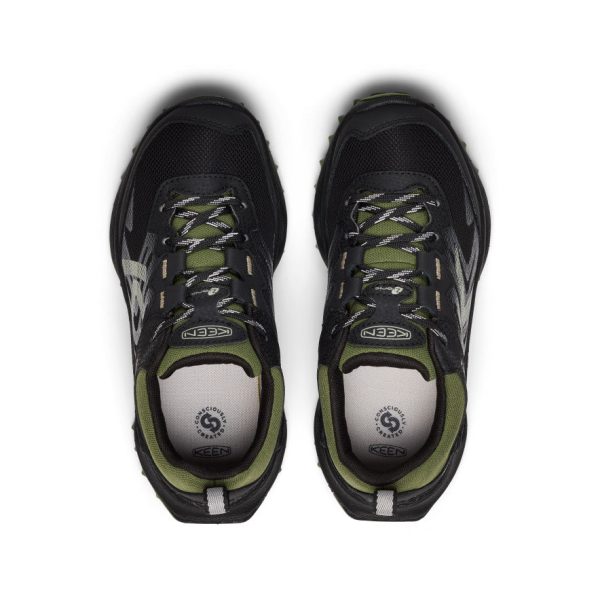 Big Kids' Zionic Waterproof Shoe  |  Black/Bronze Green - Image 4