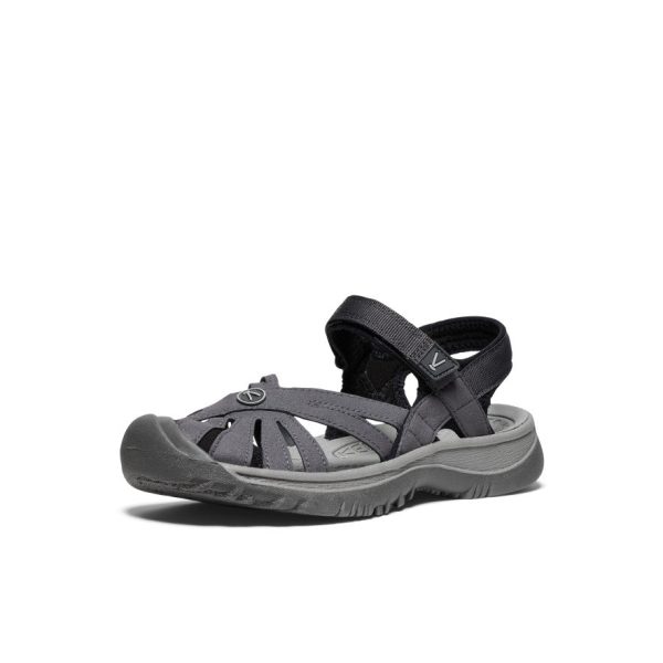 Women's Rose Sandal  |  Magnet/Black - Image 2