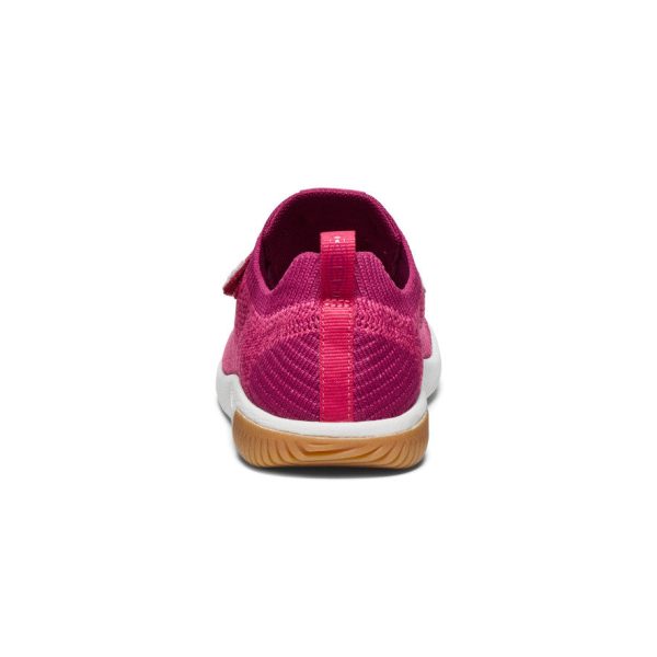 Big Kids' KNX Knit Double Strap  |  Beaujolais/Raspberry - Image 5