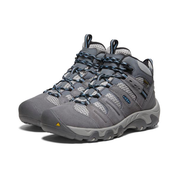 Women's Headout Waterproof Hiking Boot  |  Steel Grey/Blue Heaven - Image 2