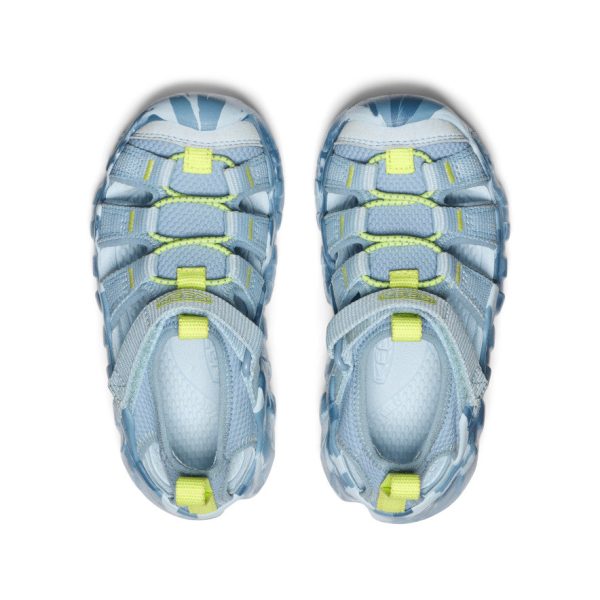 Little Kids' Hyperport H2 Sandal  |  Skyway/Faded Denim - Image 4