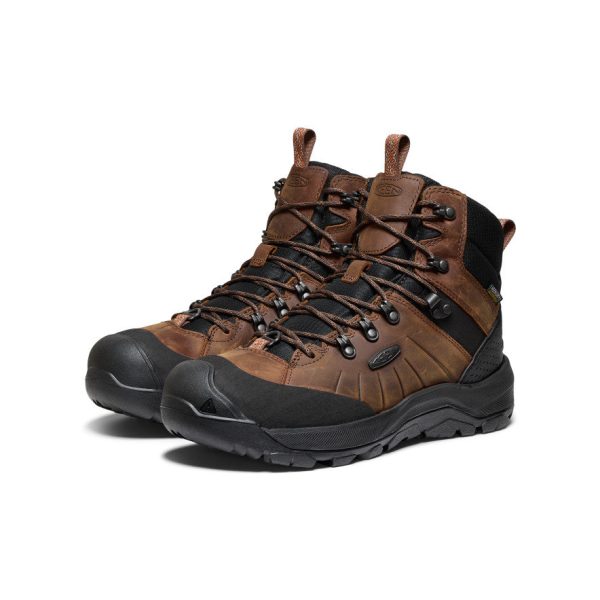 Men's Revel IV Polar Waterproof Boot  |  Dark Earth/Caramel Cafe - Image 2