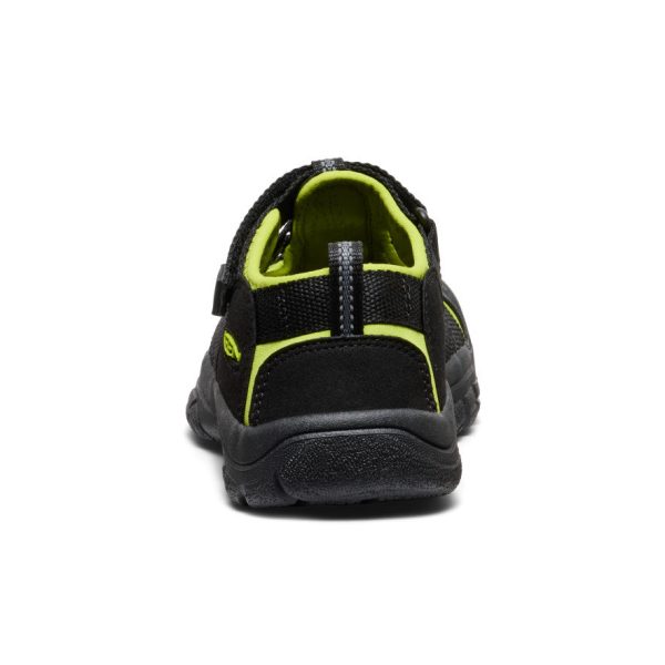 Big Kids' Newport H2  |  Black/Lime Green - Image 5