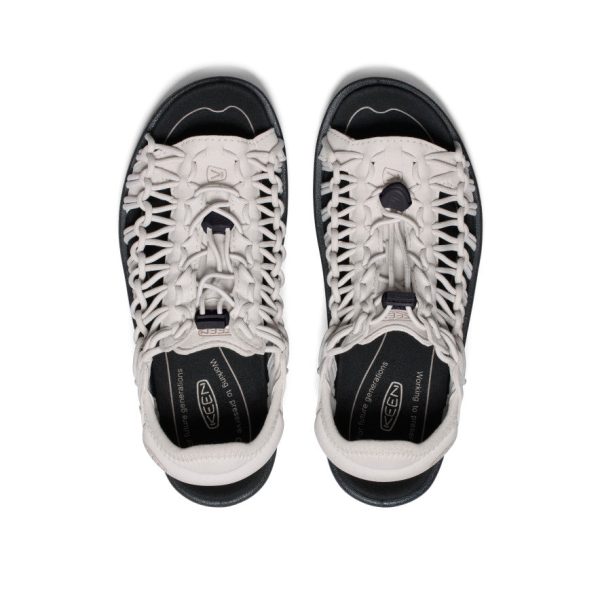 Women's UNEEK II Open-Toe Sneaker  |  Silver Birch/Black - Image 4