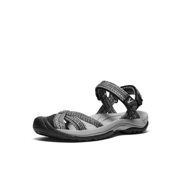 Women's Bali Strap Sandal  |  Alloy/Black - Image 3