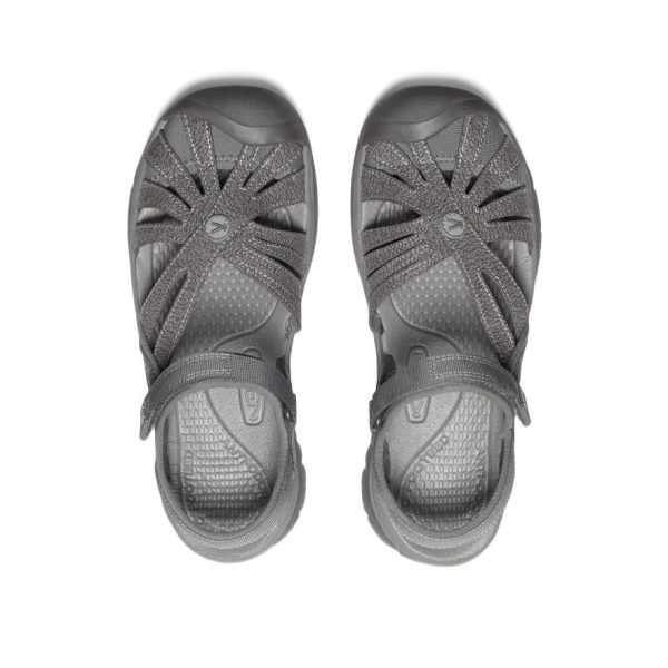 Women's Rose Sandal  |  Gargoyle/Raven - Image 6
