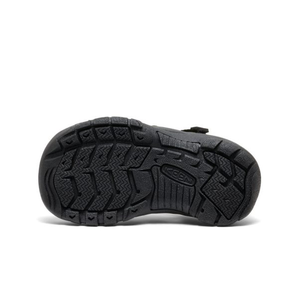 Little Kids' Newport H2  |  Black/Lime Green - Image 6