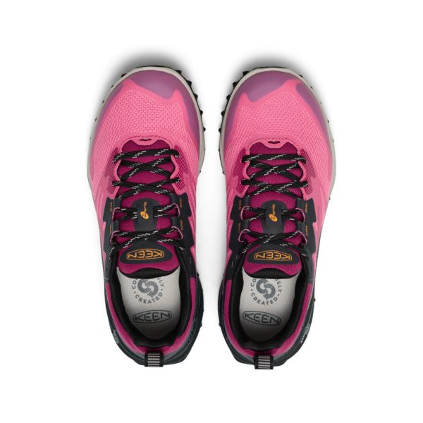 Women's Zionic NXT Waterproof Hiking Shoe  |  Pink Lemonade/Bright Marigold - Image 4