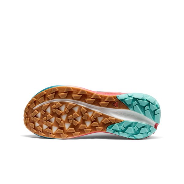 Men's Seek Trail Running Shoe  |  Grenadine/Ocean Depths - Image 6