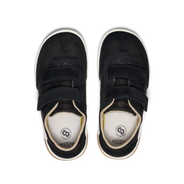 Big Kids' KNX T-Toe Sneaker  |  Black/Star White - Image 4