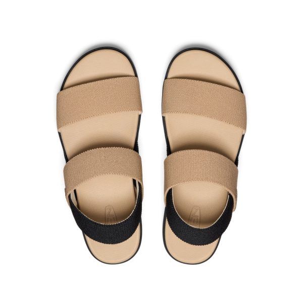 Women's Elle Backstrap Sandal  |  Cornstalk/Black - Image 4