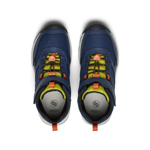 Big Kids' Skua Waterproof Boot  |  Naval Academy/Rogue Green - Image 4