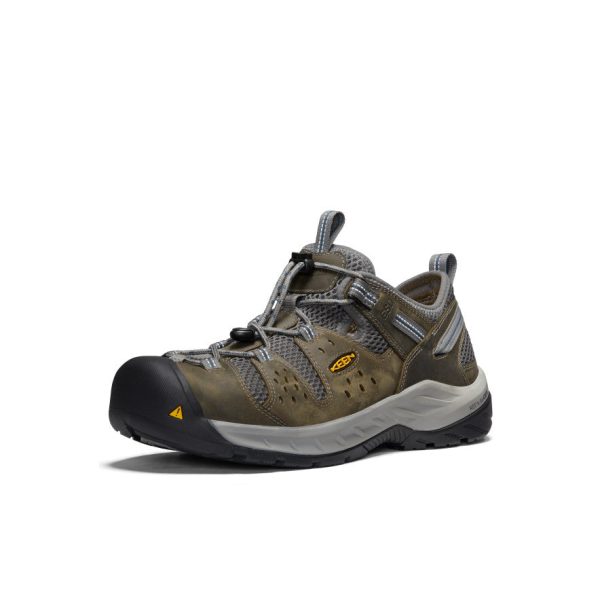 Men's Atlanta Cool II ESD (Steel Toe)  |  Gargoyle/Midnight Navy - Image 3