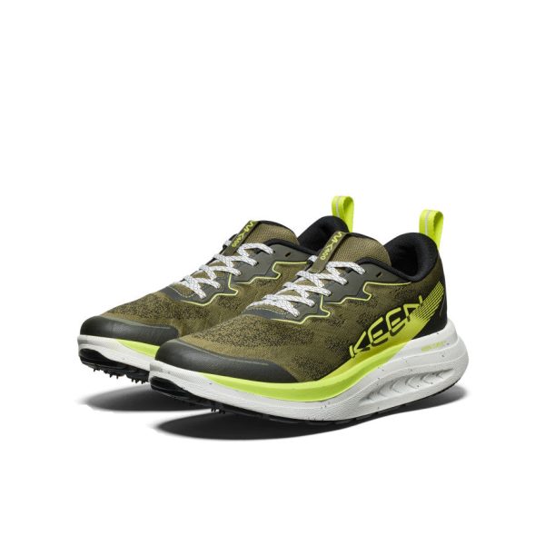 Men's WK400 II Walking Shoe  |  Winter Moss/Evening Primrose - Image 2