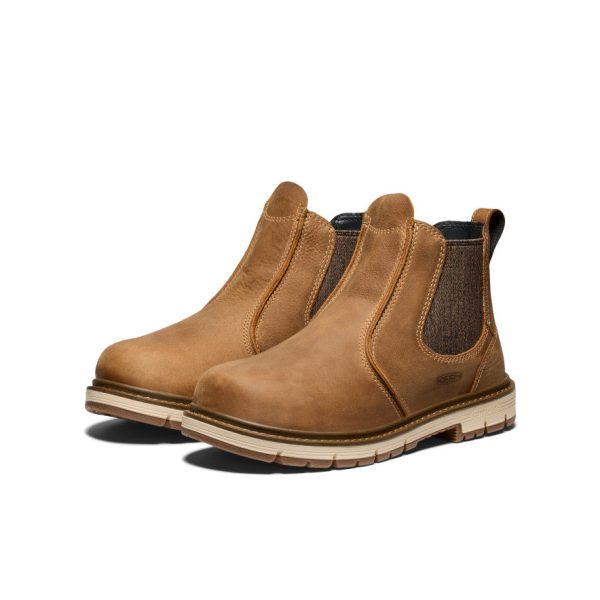 Women's San Jose Chelsea 90?? Heel Boot (Soft Toe)  |  Belgian/Gum - Image 2