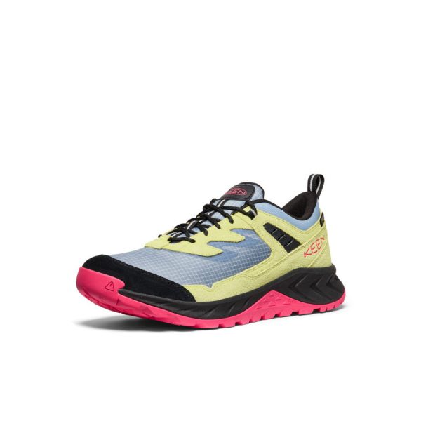 Men's Hightrail EXP Waterproof  |  Faded Denim/Rouge Red - Image 3