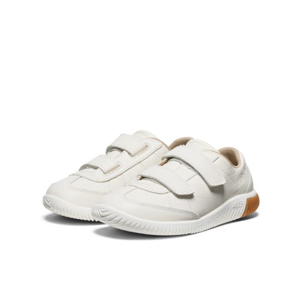Big Kids' KNX T-Toe Sneaker  |  Star White/Star White - Image 2